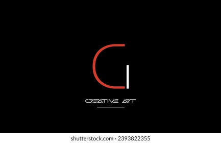 CG, GC, C, G abstrakte Buchstaben Logo-Monogramm