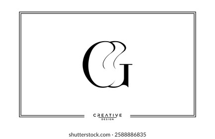 CG, GC,C , G, Abstract Letters Logo Monogram