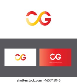 C&G Joint letter logo, Icon vector
