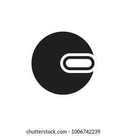CG letter logo design vector