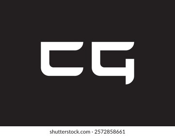 CG letter logo and initial logo design