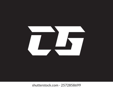 CG letter logo and initial logo design