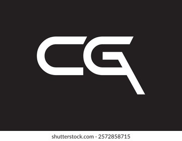 CG letter logo and initial logo design