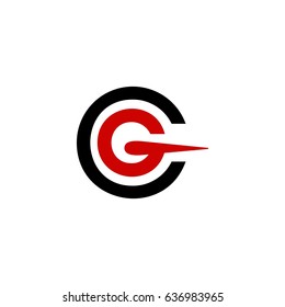 cg letter vector logo