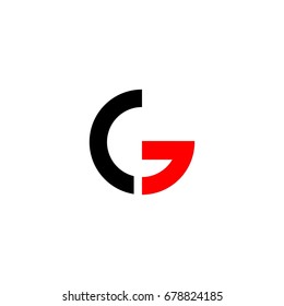 cg letter vector logo
