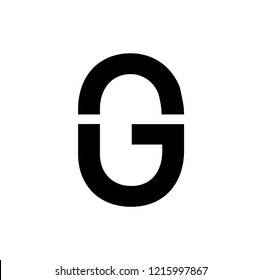 cg letter vector logo. gc letter vector logo