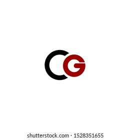 CG letter vector logo. GC letter vector logo