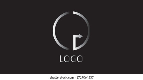 CG Logo Dark Background Design