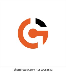 Cg Logo Design Vector Sign Stock Vector (Royalty Free) 1813086643 ...