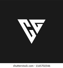 CG logo designed with letter C g in vector format.