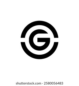 CG monogram company logo element