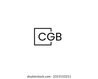 Vektor-Vektorgrafik des ersten CGB-Buchstabens