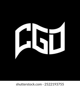 CGD Logo Design, CGD einfach und modern Logo. CGD luxuriöses Alphabet Design  