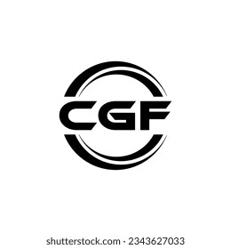 CGF Logo Design, Inspiration for a Unique Identity. Modern Elegance and Creative Design. Watermark Your Success with the Striking this Logo.
