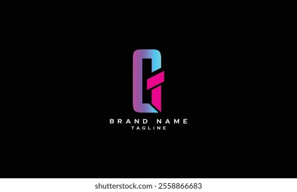 CGI, CIG, GCI, GIC, IGC, ICG, Abstract initial monogram letter alphabet logo design