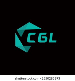 Logotipo da letra criativa minimalista da CGL. CGL vetor exclusivo iniciais alfabeto letra logotipo design 
