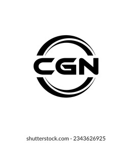 CGN Logo Design, Inspiration for a Unique Identity. Modern Elegance and Creative Design. Watermark Your Success with the Striking this Logo.