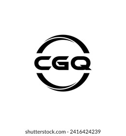CGQ Letter Logo Design, Inspiration for a Unique Identity. Modern Elegance and Creative Design. Watermark Your Success with the Striking this Logo.