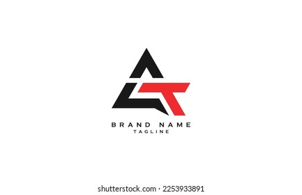 CGT, GT, TG, Abstract initial monogram letter alphabet logo design