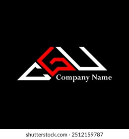 CGU logo design, CGU simple and modern logo. CGU luxurious alphabet design  