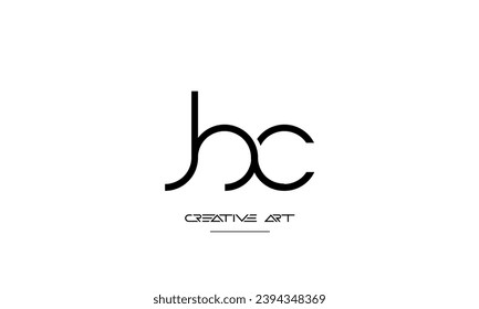 CH, HC, C, H abstract letters logo monogram