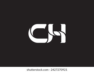 CH HC C H abstract vector logo