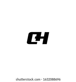 CH HC Letter Logo Design vector. Illustration of Letter CH HC monogram Logo vector