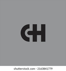 Ch and hc logo design vector templates 