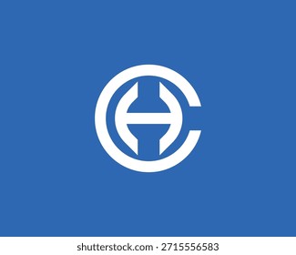 CH HC Design moderno de logotipo