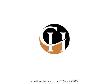 CH letter Logo Design with Creative Modern vector iicon template