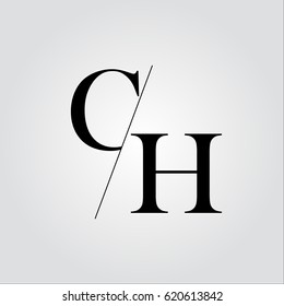 Ch Monogram Images, Stock Photos & Vectors | Shutterstock