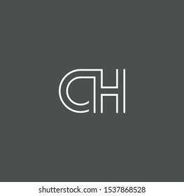 CH logo and icon designs