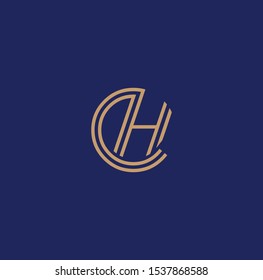 CH logo and icon designs