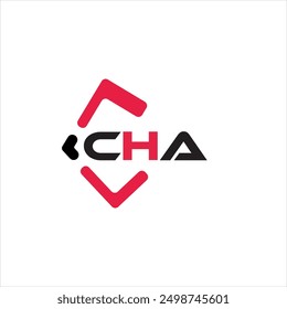 CHA creative minimalist letter logo. CHA unique vector initials alphabet letter logo design
