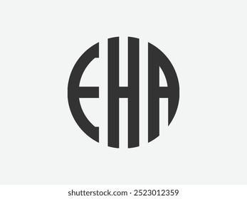 cha logo Creative minimal logo template elements illustration 
