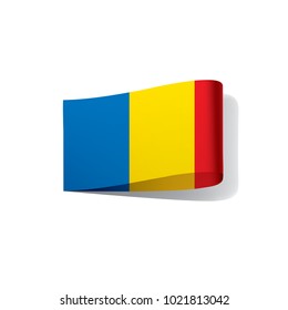 Chad flag, vector illustration