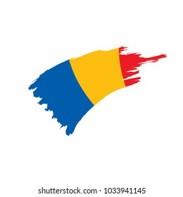 Chad flag, vector illustration
