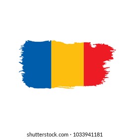 Chad flag, vector illustration