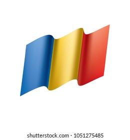 Chad flag, vector illustration
