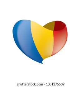 Chad flag, vector illustration
