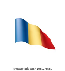 Chad flag, vector illustration