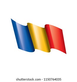 Chad flag, vector illustration