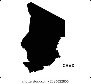 Chad icon vector design, Chad Logo design, Chad's unique charm and natural wonders, Use it in your marketing materials, travel guides, or digital projects, Chad map logo vector