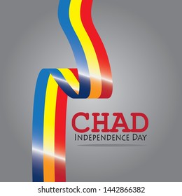 Chad Independence Day Celebration Creative Design Illustration Vector Template - Vector