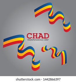 Chad Independence Day Celebration Creative Design Illustration Vector Template - Vector
