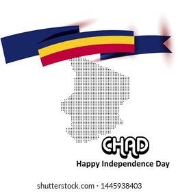 Chad Independence Day Celebration Creative Design Illustration Vector Template - Vector