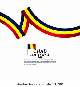 Chad Independence Day Celebration Vector Template Design Illustration