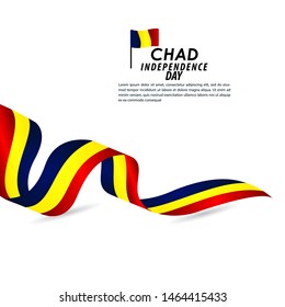 Chad Independence Day Celebration Vector Template Design Illustration