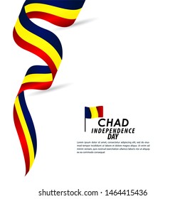 Chad Independence Day Celebration Vector Template Design Illustration