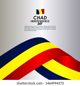 Chad Independence Day Celebration Vector Template Design Illustration